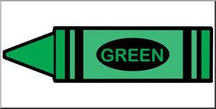 green crayons